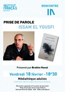 Rencontre d'auteur -Issam El Yousfi