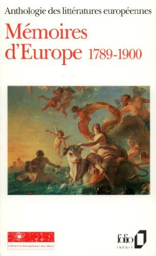 Mémoires d'Europe 1789-1900