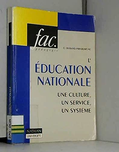 (L') EDUCATION NATIONALE