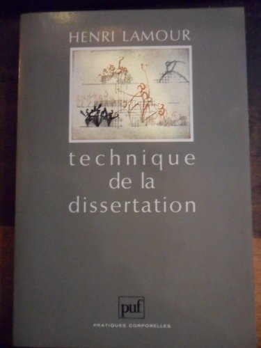 Technique de la dissertation