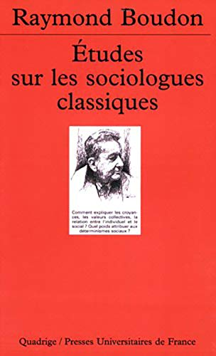 Etudes sur les sociologues classiques