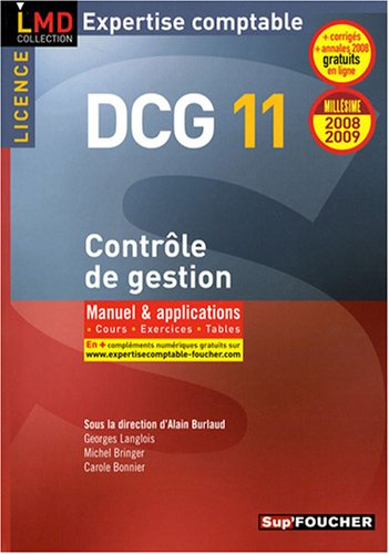 Contrôle de gestion DCG11