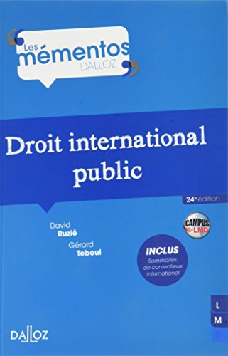 Droit international public campus