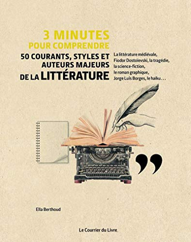 3 minutes pour comprendre 50 courants, styles et auteurs majeurs de la littérature