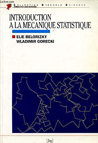 Introduction à la mécanique statistique