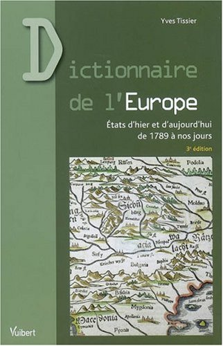 Dictionnaire de l'Europe