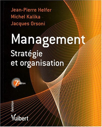 Management stratégie et organisation