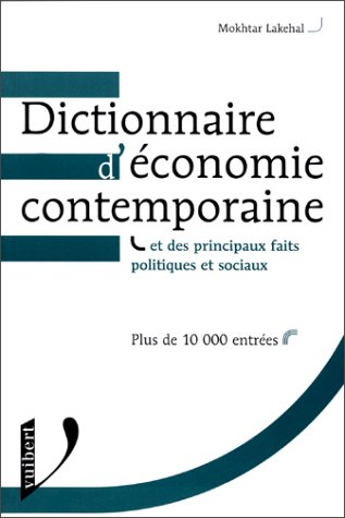 Dictionnaire d'économie contemporaine