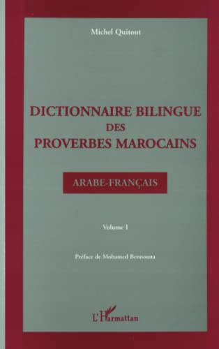 Dictionnaire bilingue des proverbes marocains