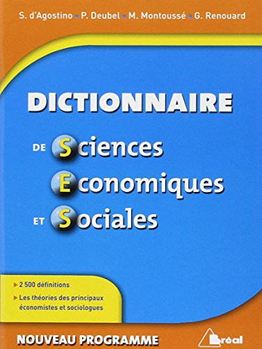 Dictionnaire de Sciences Economiques et Sociales