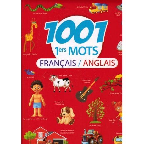 1001 1ers mots français-anglais