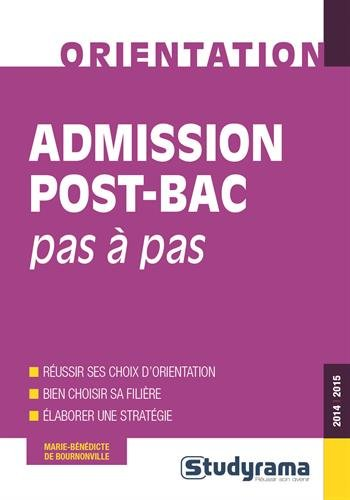 Admission post-bac pas à pas, 2014-2015