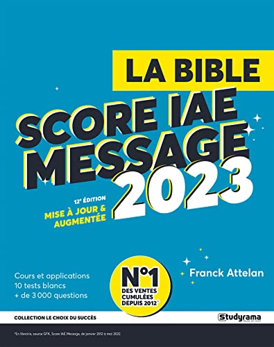 La bible du score IAE Message