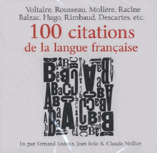100 citations de la langue française