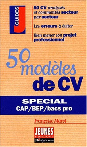 50 modèles de CV