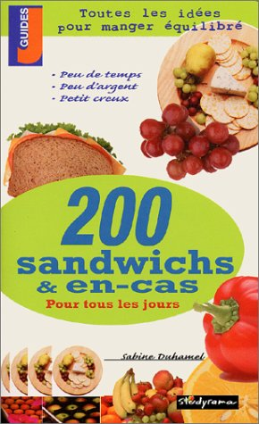 200 sandwichs et en-cas pour tous les jours