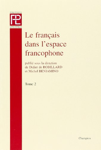 Français dans l'espace francophone (Le)