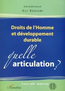 Droits de l'homme et développement durable