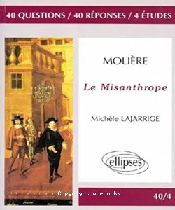 Molière, Le Misanthrope