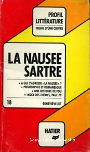 Nausée (1938) (La) de Sartre