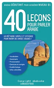 40 leçons pour parler arabe