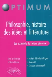 Philosophie, histoire des idées et littérature