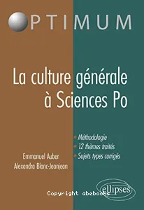 La culture générale à Sciences Po