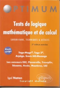 Tests de logique mathématique et de calcul