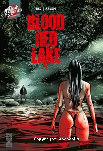 Blood red lake