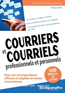 Courriers et courriels professionnels et personnels