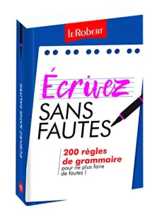 Ecrivez sans fautes