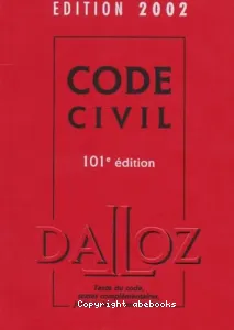 Code civil 2002