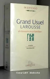Grand Usuel Larousse.Tome 3