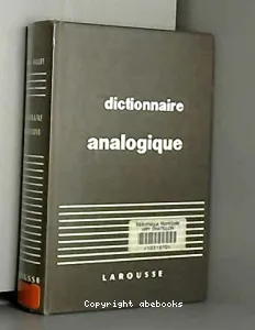 Dictionnaire analogique