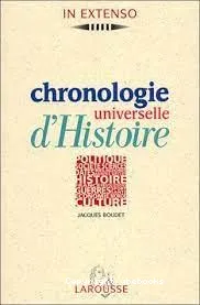 Chronologie universelle d'histoire