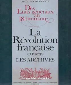 Des états généraux au 18 brumaire