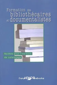 Formation des bibliothécaires et documentalistes