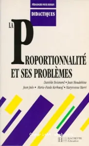 La proportionnalité et ses problèmes