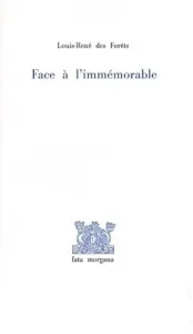 Face à l'immémorable