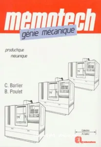 Mémotech génie mécanique