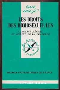 Les droits des homosexuels