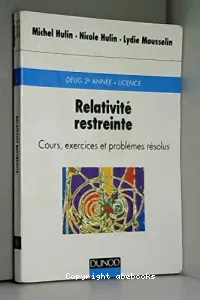 Relativité restreinte