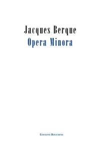 Opéra minora