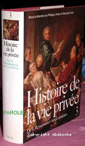 Histoire de la vie privée