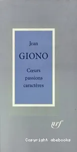 Coeurs, passions, caractères