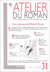 Atelier du roman (L').