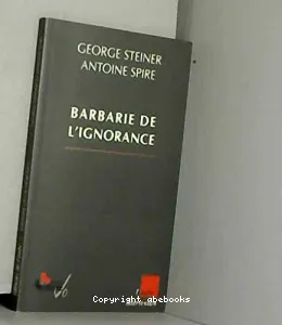 Barbarie de l'ignorance