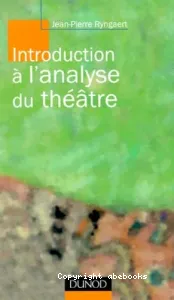 Introduction à l'analyse du théâtre