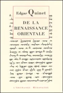 De la renaissance orientale