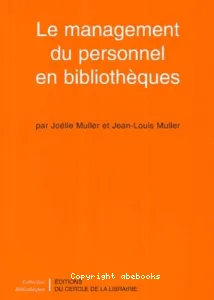 Le management du personnel en bibliothèque